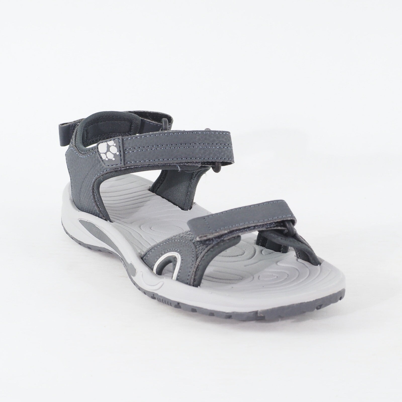 Womens Jack Wolfskin Lakewood Cruise 17EB004848 Grey Strap Casual Sandals