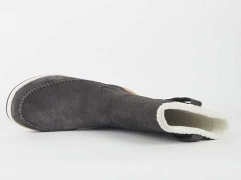 Womens Timberland Earthkeepers Casc Bay 8410R Brown Leather Pull On Boots