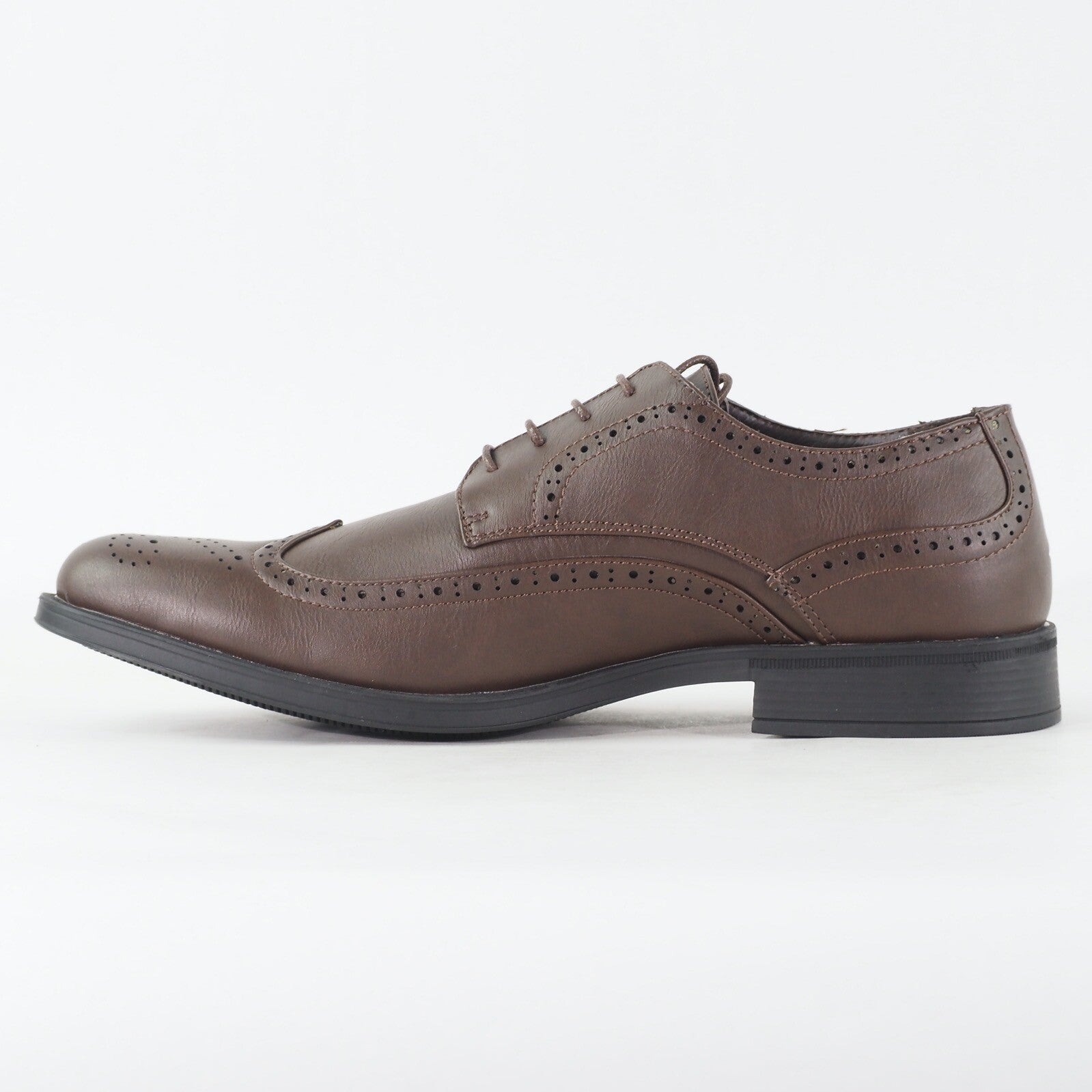 Mens Farah Classic Sherbourne FAC0008 Dark Brown Leather Lace Up Formal Shoes