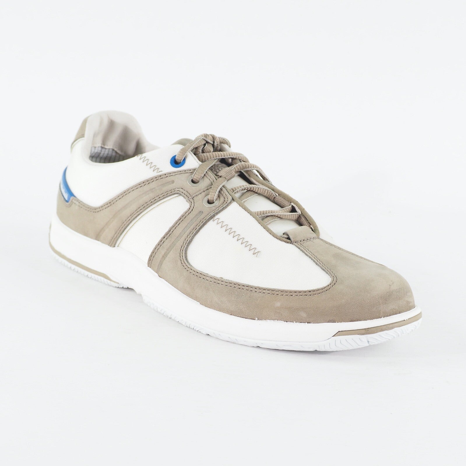 Mens Timberland Formentor 97159 Off White / Grey Leather / Fabric Casual Shoes