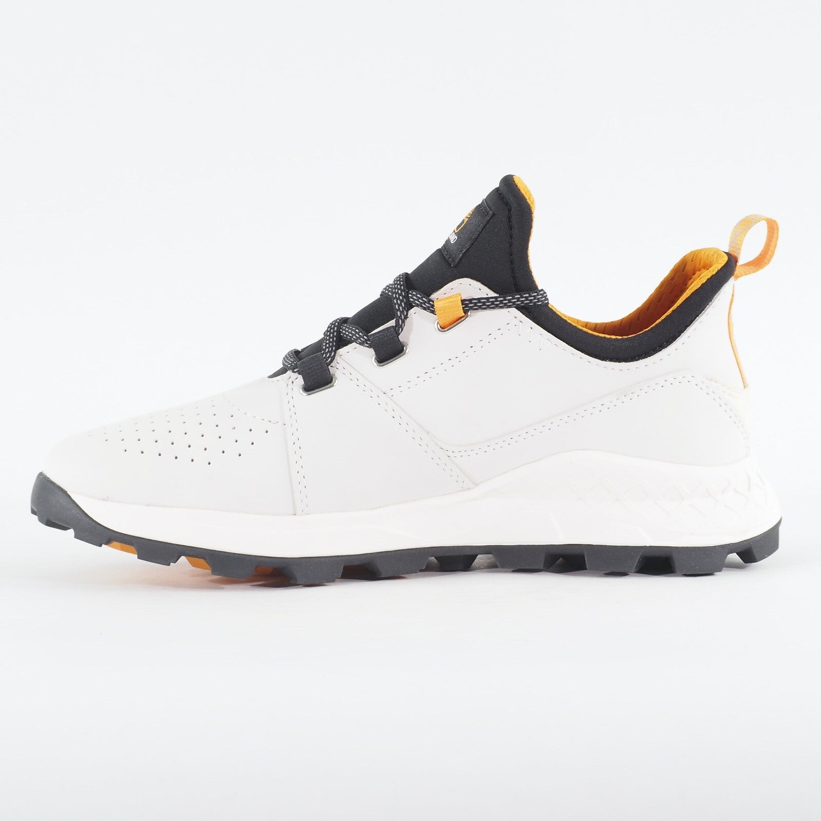 Mens Timberland Brooklyn Oxford A2HRV Bright White Nubuck Lace Up Walking Shoes