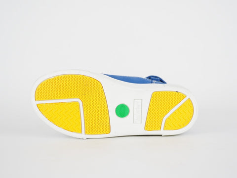 Unisex Timberland EK 2.0 6 Inch 1874A Blue Leather Laced Zip Up Chukka Boots