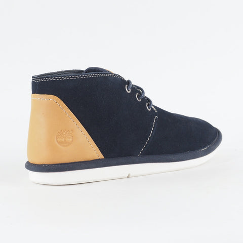 Mens Timberland City Shuffler Chukka A12JV Navy Blue Lace Up Casual Chukka Boots