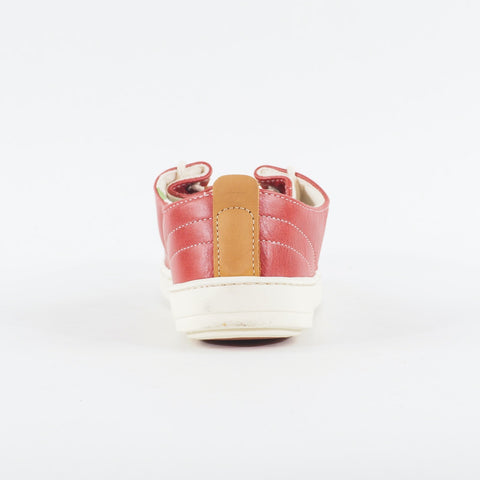 Mens Timberland Hookset Handcrafted Oxford 9345B Red Leather Lace Casual Shoes