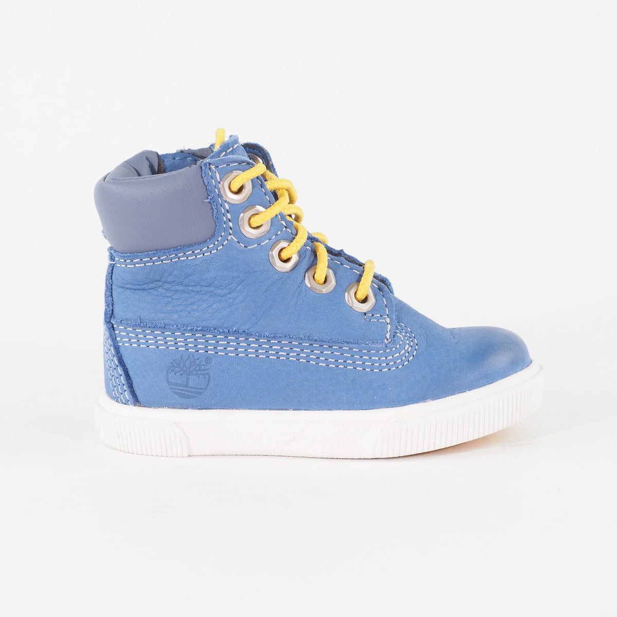 Toddlers Timberland 2.0 Earthkeepers 1884A Blue Zip Leather Lace Walking Boots