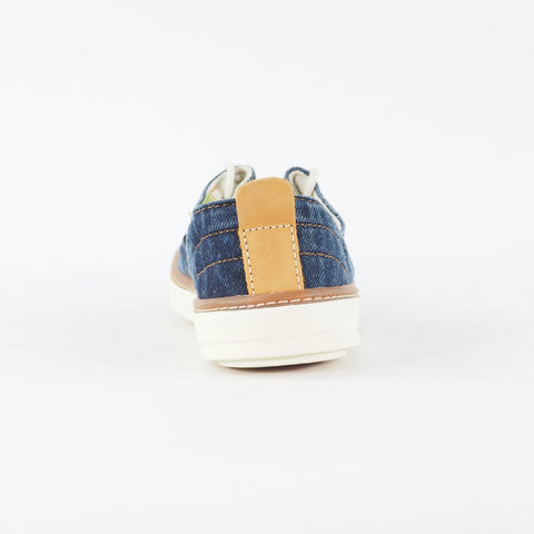 Womens Timberland Hookset Ox 8422B Dark Blue Denim Lace Up Casual Everyday Shoes