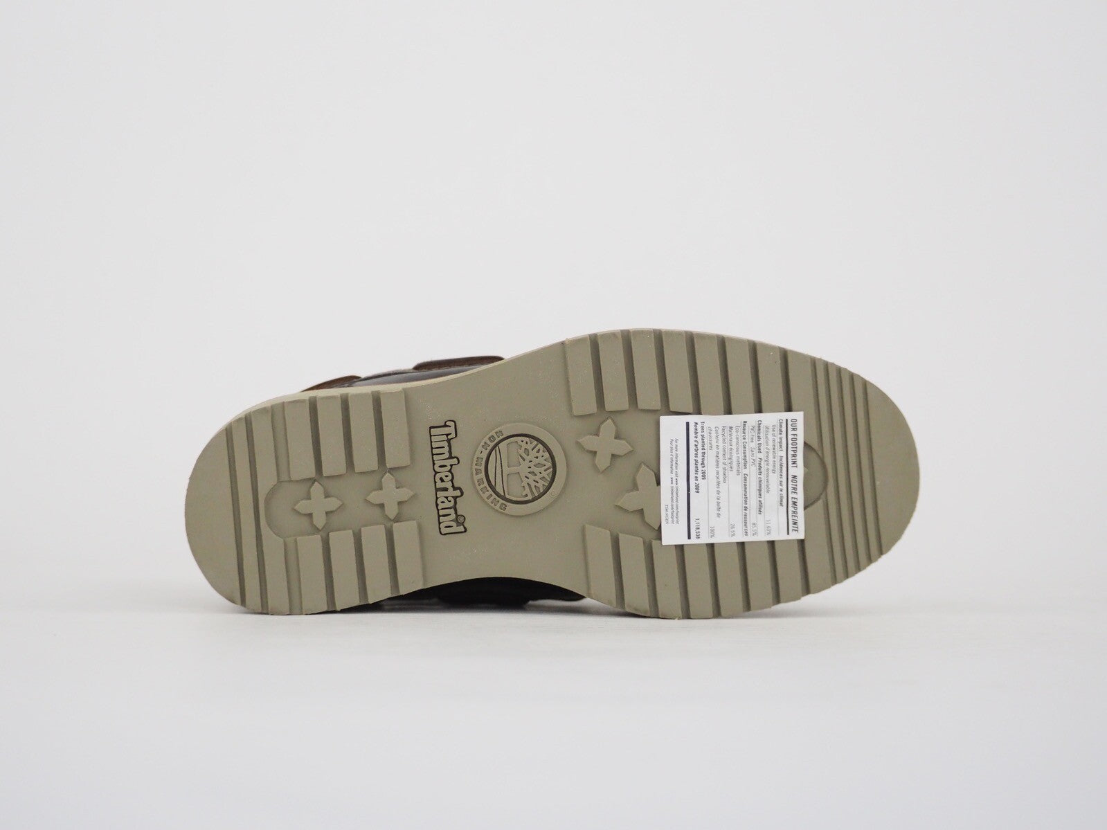 Toddlers Timberland Milville 39787 Dark Brown Leather 2 Strap Kids Winter Boots