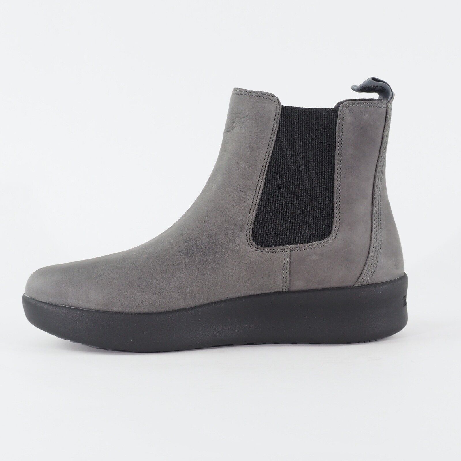 Womens Timberland Berlin Park A23PM Grey Leather Pull On Casual Chelsea Boots