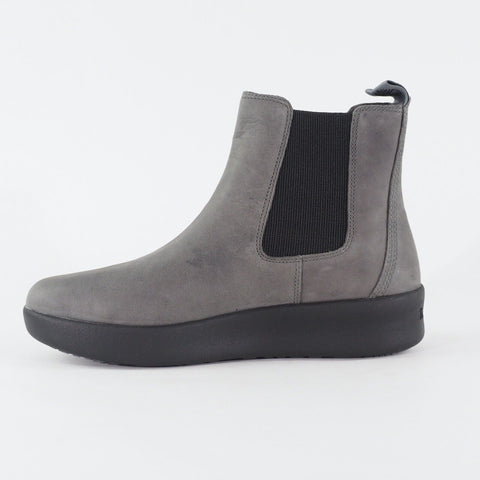 Womens Timberland Berlin Park A23PM Grey Leather Pull On Casual Chelsea Boots