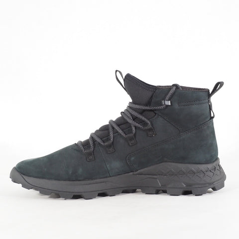 Mens Timberland Classic Brooklyn A2BC5 Black Leather Lace Walking Chukka Boots