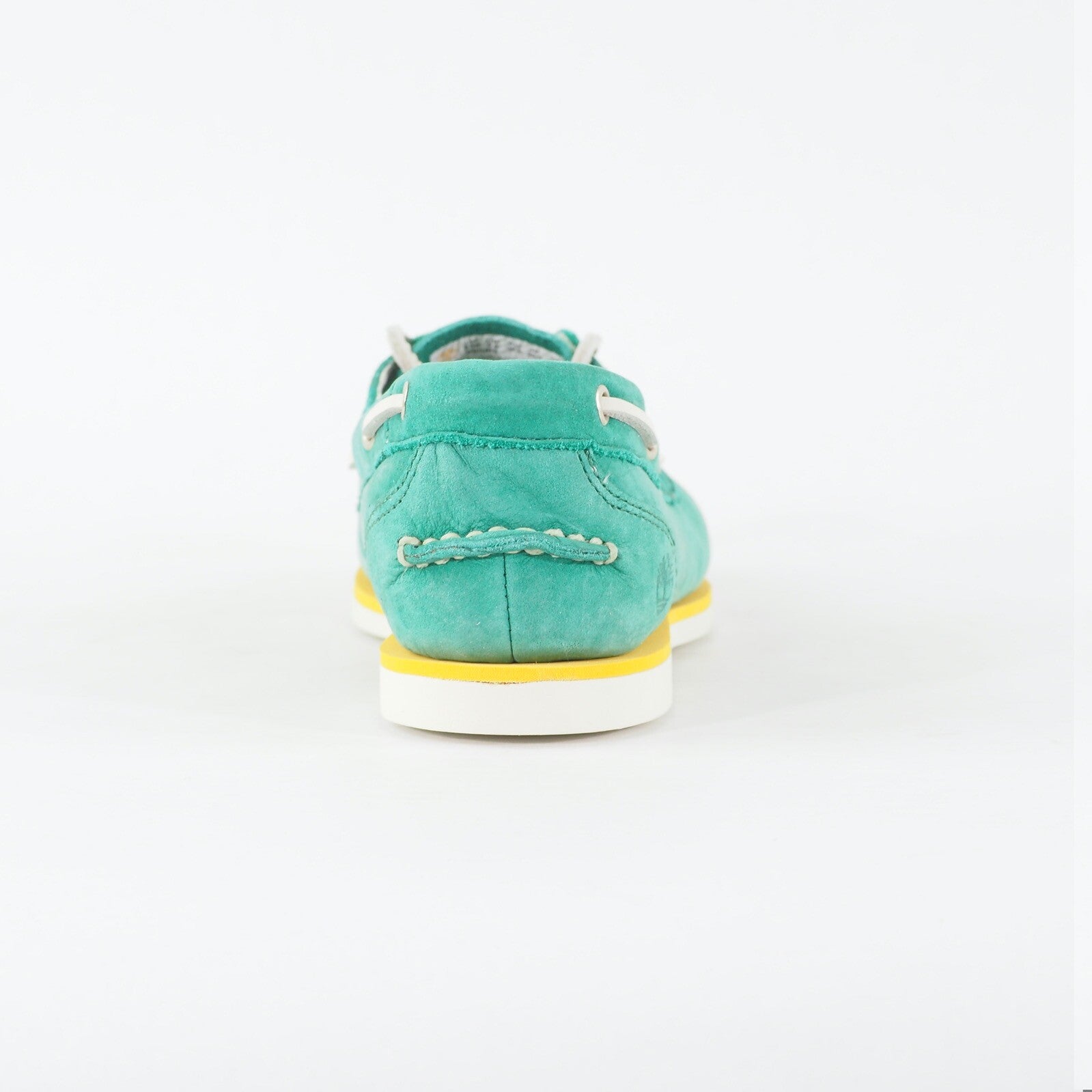 Womens Timberland EK Harbourside 8858R Seafoam Green Leather Casual Boat Shoes