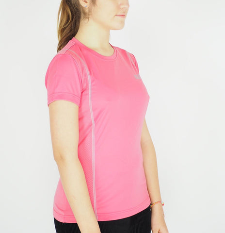 Womens Jack Wolfskin 5006241 Rosebud Slim Breathable Short Sleeve Sports T-Shirt