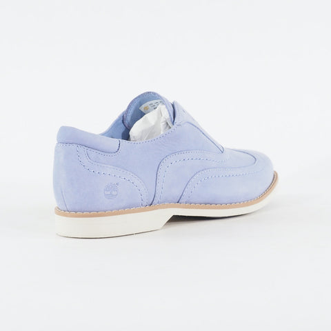 Womens Timberland EK Milway 8819A Periwinkle Leather Laceless Low Casual Shoes