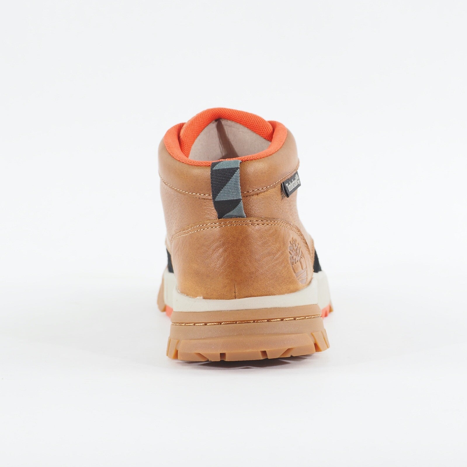 Mens Timberland Boulder Trail Chukka A41AT Black Suede Wheat Leather Lace Boots