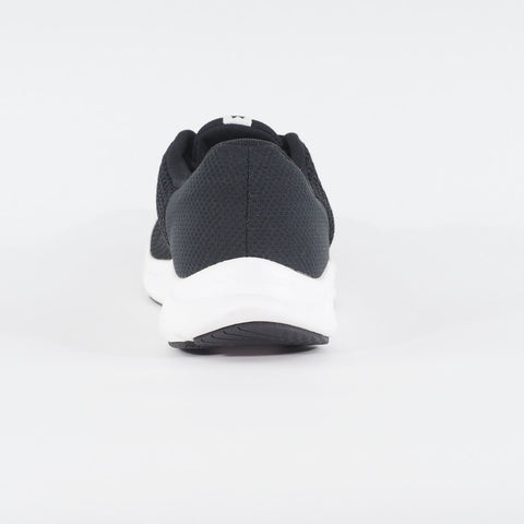 Mens Under Armour Charged Pursuit 3 Black Mesh Running Lace Up Sports Trainers