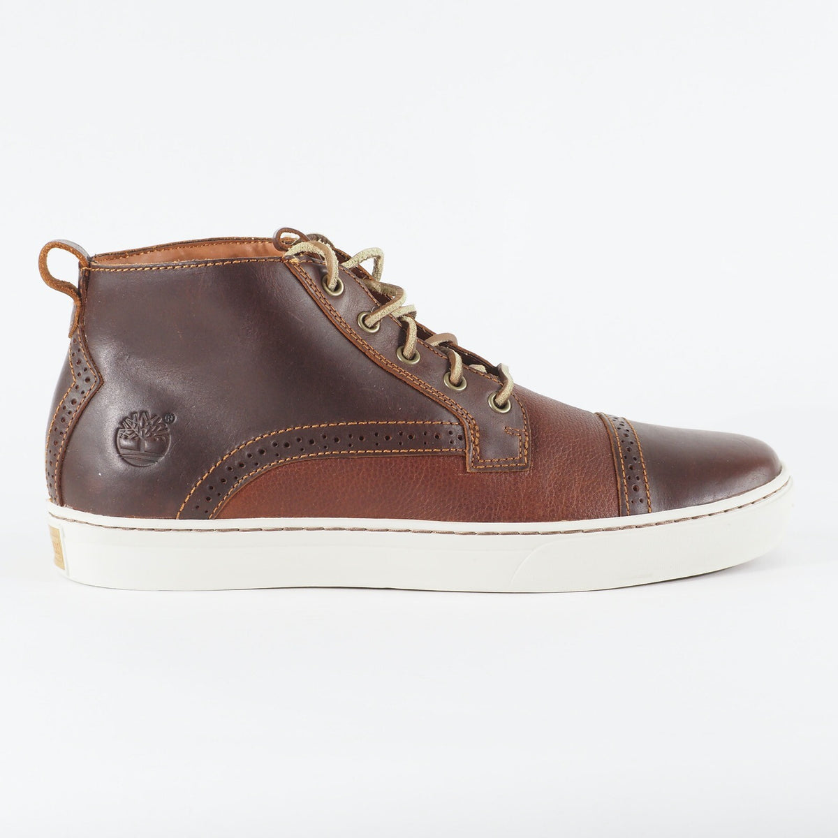 Mens Timberland 20 Adventure Cup 5457A Tan Leather Casual Walking Chukka Boots