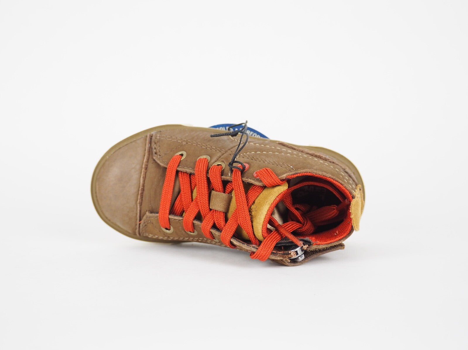 Infants Timberland Cupsole 8780R Light Brown Leather Lace Up Winter Chukka Boots