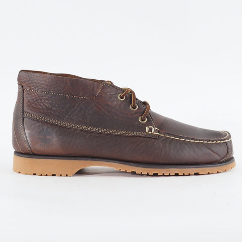 Mens Timberland Ellisville Chukka 6120R Dark Brown Leather Lace Up Casual Shoes