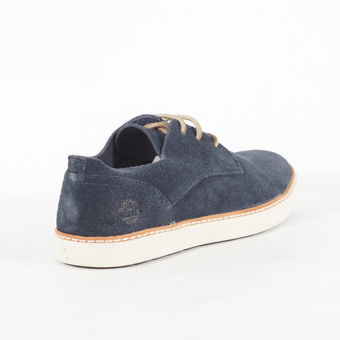 Mens Timberland Plain Toe Oxford 9267B Navy Casual Lace Leather Everyday Shoes