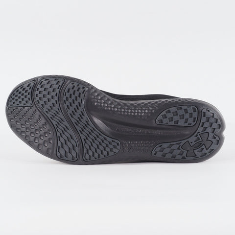 Womens Under Armour Charged Speed Swift Black Mesh Running Walking Trainers