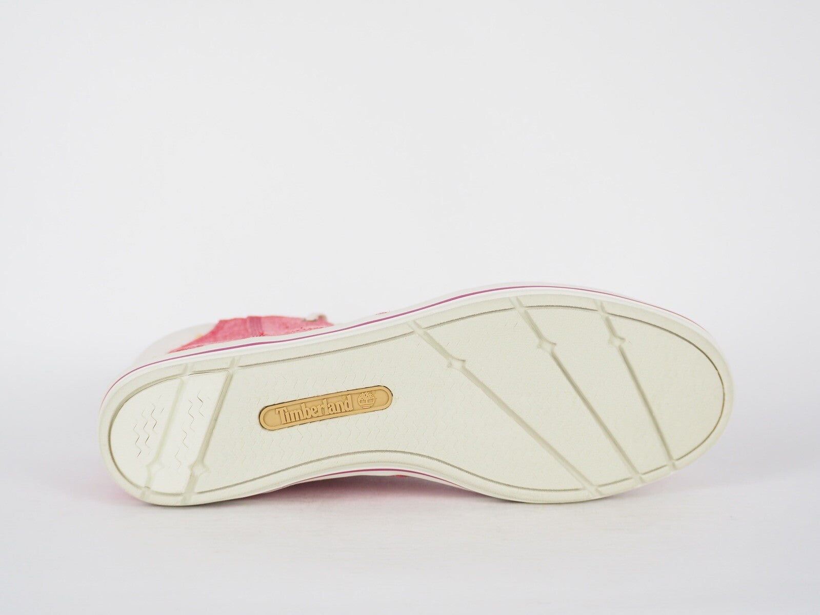 Womens Timberland EK Casco Bay Canvas 8947A Casual Pink Lace Up Chukka Boots