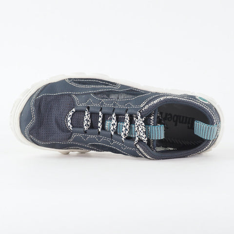 Womens Timberland Wake 58602 Navy Blue Textile / Mesh Lace Up Walking Trainers