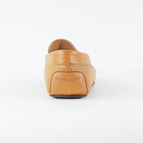 Mens Sebago Tirso Penny B161312 Medium Tan Leather Slip On Formal Loafer Shoes