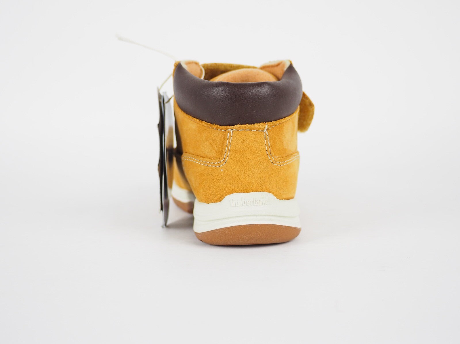 Infants Timberland EK 2587R Wheat Leather One Strap Casual Warm Baby Shoes
