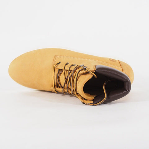 Womens Timberland 6 Inch Ankle Boots A1RXI Wheat Leather Lace Up Walking Boots