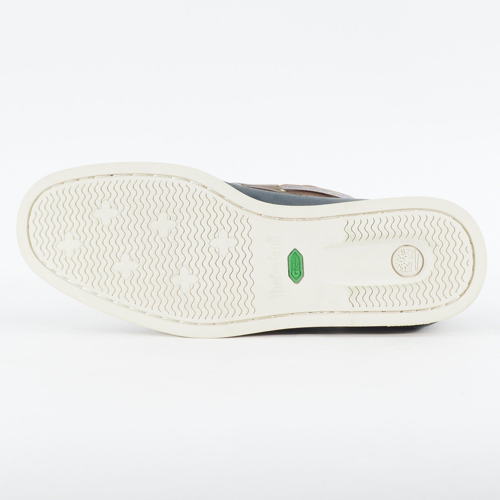 Mens Timberland Classic 6365A Navy Brown Leather Lace Up Casual Boat Shoes