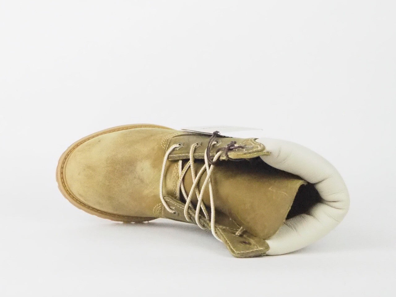 Womens Timberland 6 Inch Premium Internal Wedge 8229A Brown Leather Boots