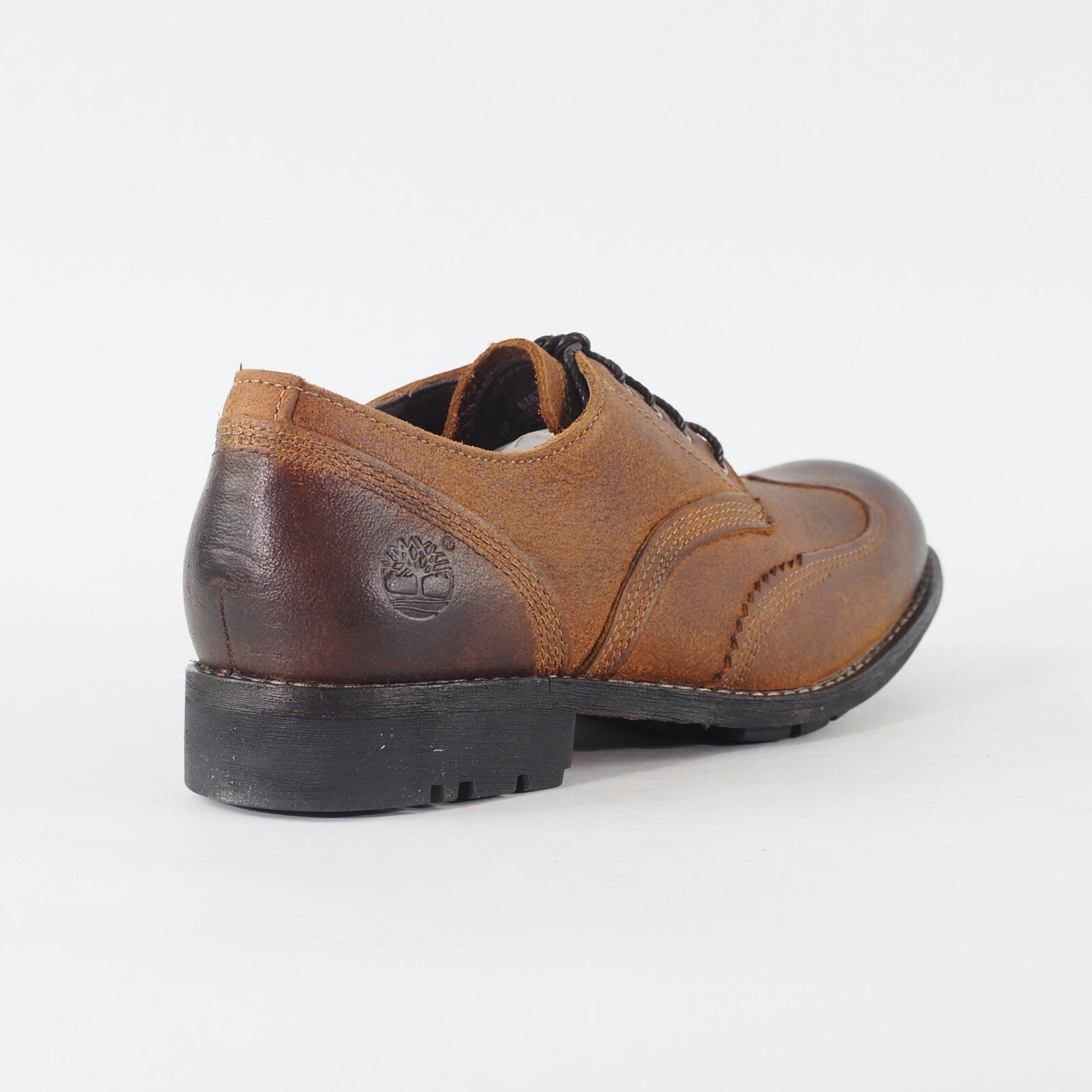 Mens Timberland EK City Premium Ox 5367R Medium Brown Leather Lace Formal Shoes