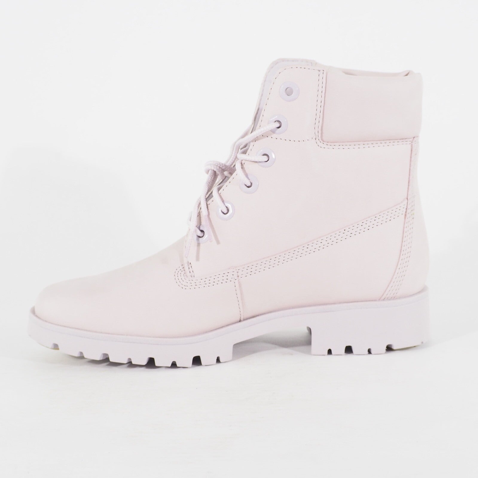 Womens Timberland 6 Inch Classic Lite A1X4T Purple Leather Lace Up Walking Boots