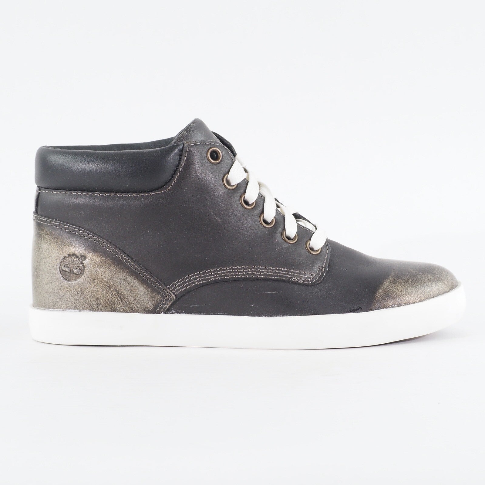 Womens Timberland Glastenbury Chukka A13FZ Weathered Black Lace Up Casual Shoes