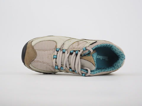 Womens Timberland Hiker Lionshed Low GTX 56676 Tan Cream Leather Hiking Shoes
