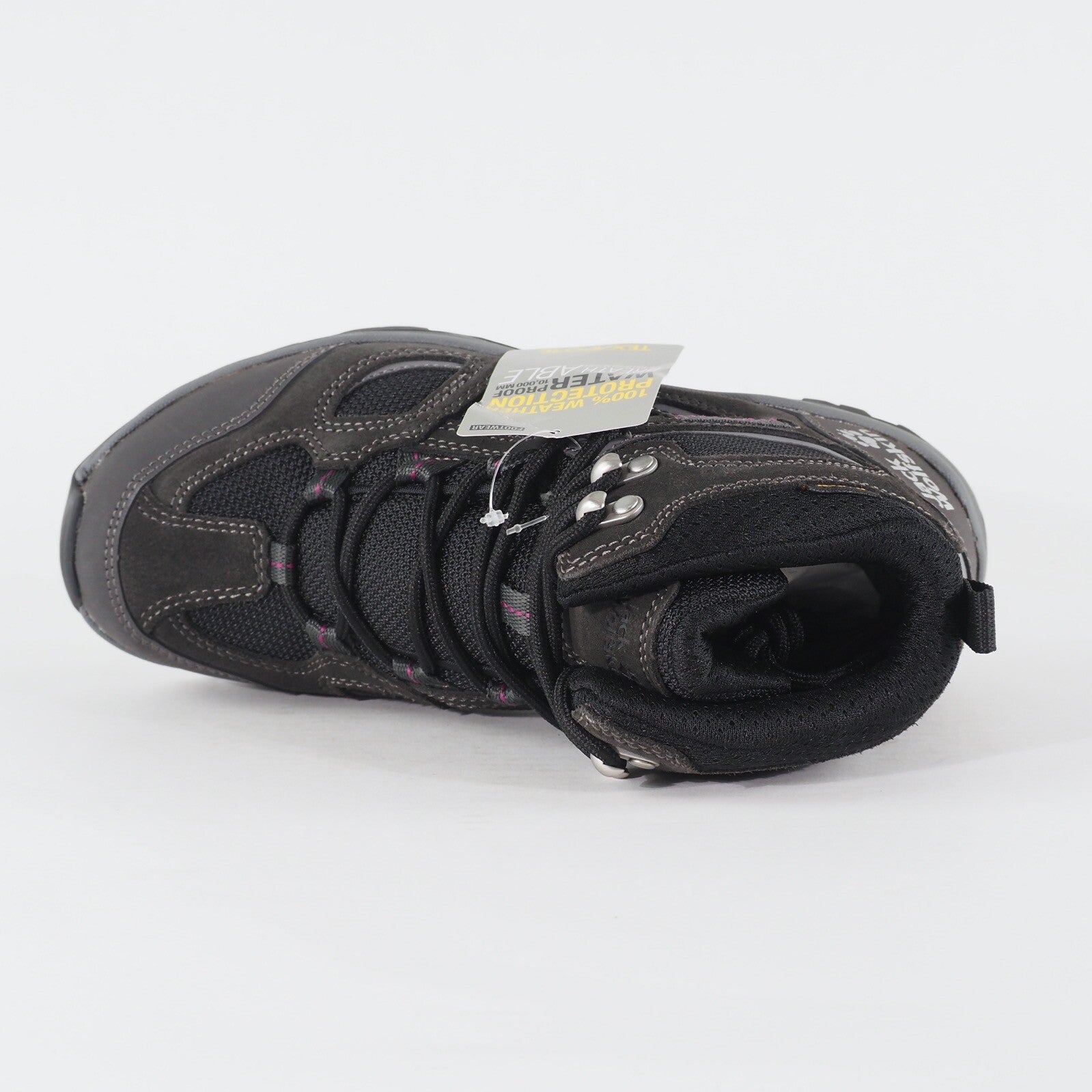 Womens Jack Wolfskin Vojo3 Texapore Grey Leather Hiking Walking Waterproof Boots