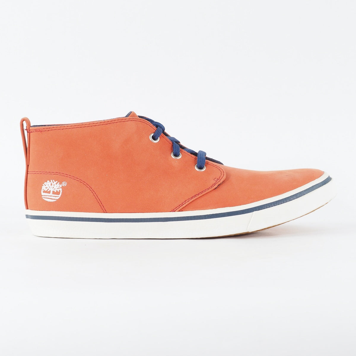 Mens Timberland EK Hookset Chukka 5719R Red Leather Lace Up Casual Walking Boots