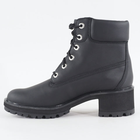 Womens Timberland Kinsley 6 Inch A436T Black Leather Waterproof Casual Boots
