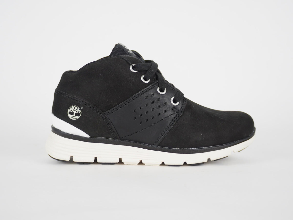 Boys Timberland Killington A1GEA Black Leather Lace Up Winter Chukka Boots