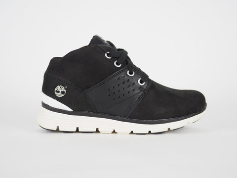 Boys Timberland Killington A1GEA Black Leather Lace Up Winter Chukka Boots