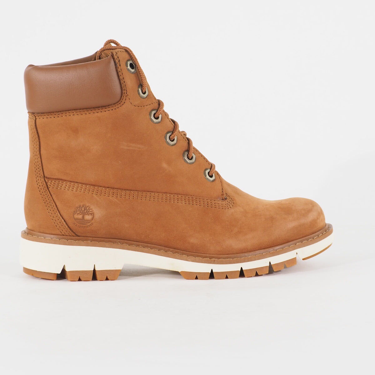 Womens Timberland Lucia Way A2E2J Brown Leather Lace Up Waterproof Walking Boots