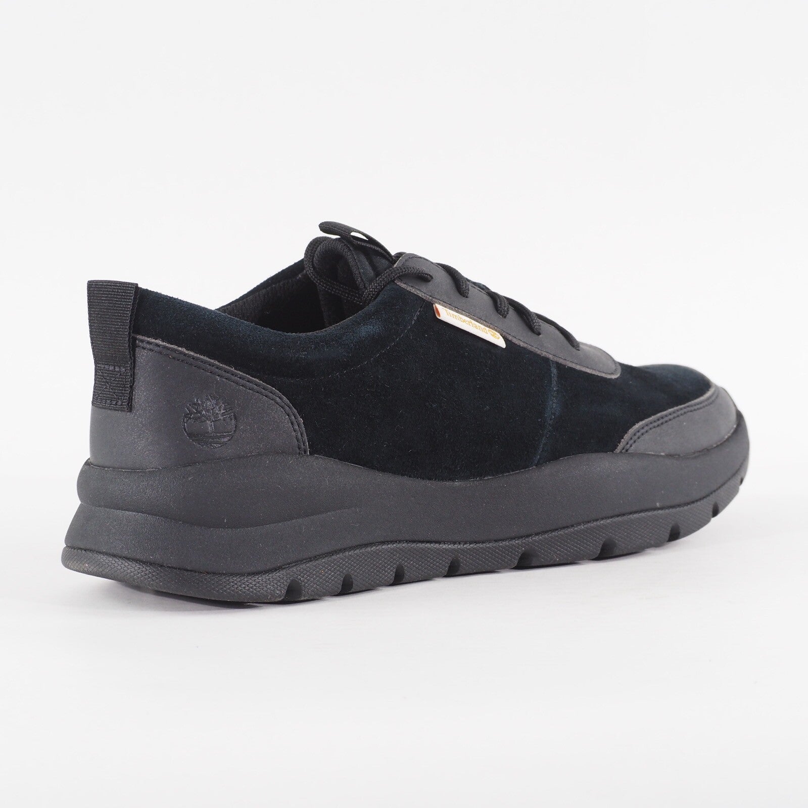 Mens Timberland Boroughs Project A2CAE Black Suede Lace Up Casual Sneaker Shoes