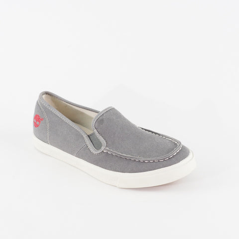 Mens Timberland Ek Hookset Camp 9324B Grey Casual Slip On Comfort Walking Shoes