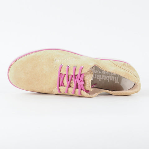 Womens Timberland EK Millway Ox 8817A Tan Leather Lace Up Low Top Casual Shoes
