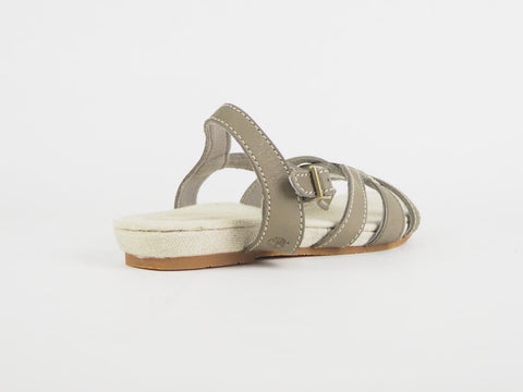 Womens Timberland Earthkeepers Narragansett 8059R Beige Leather Out Door Sandals