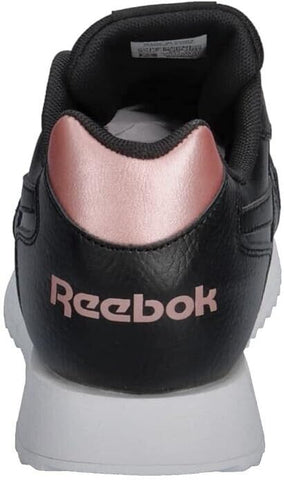 Womens Reebok Glide Ripple Doubl ID1961 Casual Walking Lace Up Black Trainers