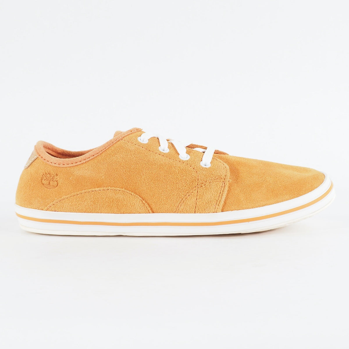 Mens Timberland EK Casco Bay 9103B Orange Leather Lace Up Casual Shoes