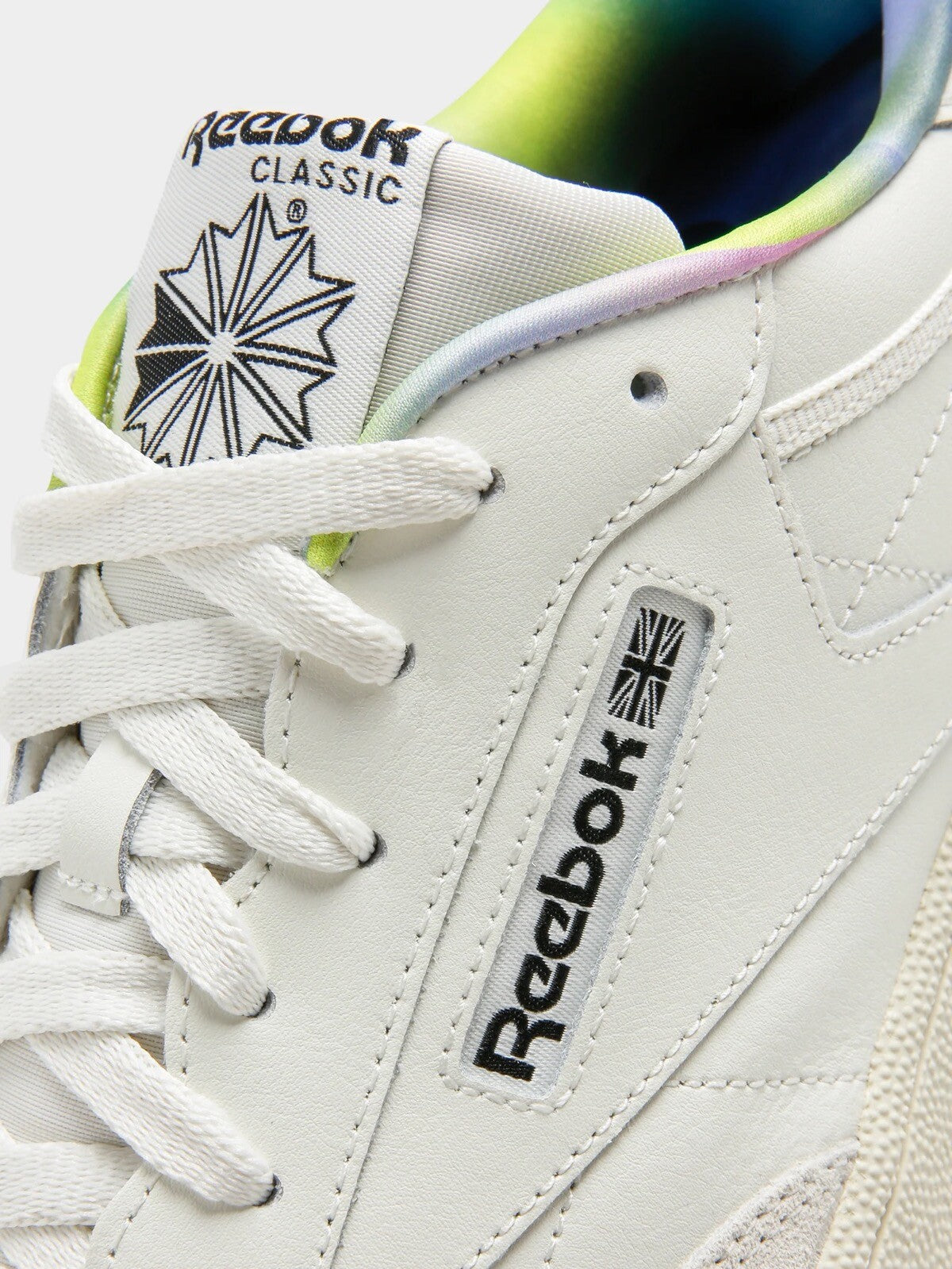 Unisex Reebok Club C 85 Leather Cream ID9425 Casual Walking Lace Up Trainers