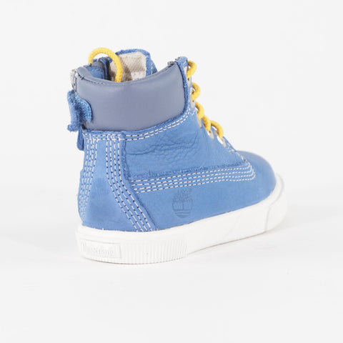 Toddlers Timberland 2.0 Earthkeepers 1884A Blue Zip Leather Lace Walking Boots