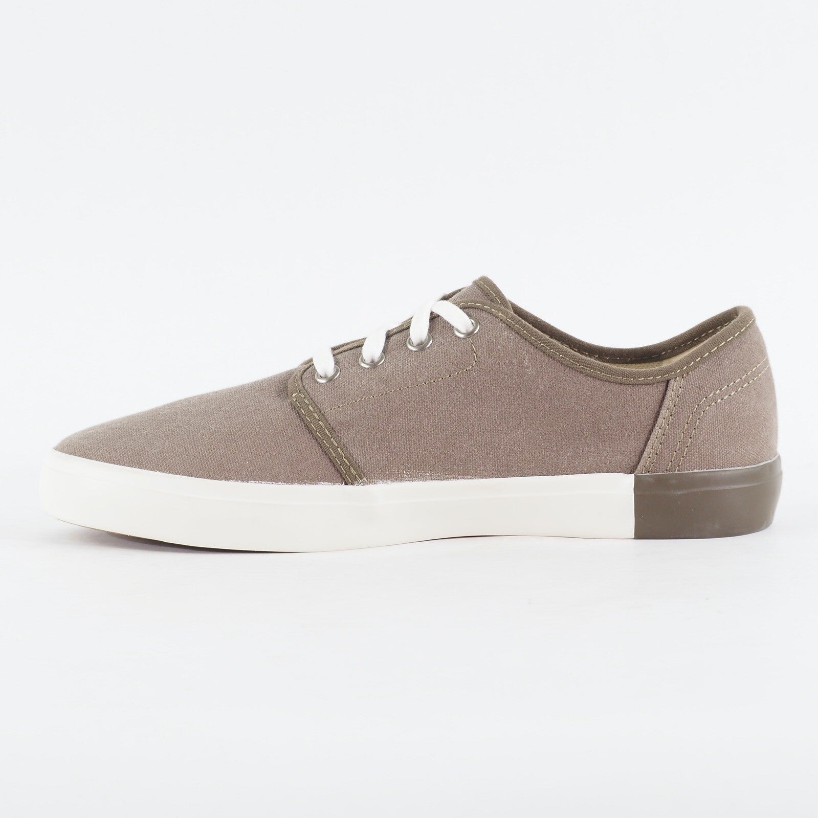 Mens Timberland Union Wharf A1AXY Medium Grey Canvas Laced Low Top Casual Shoes